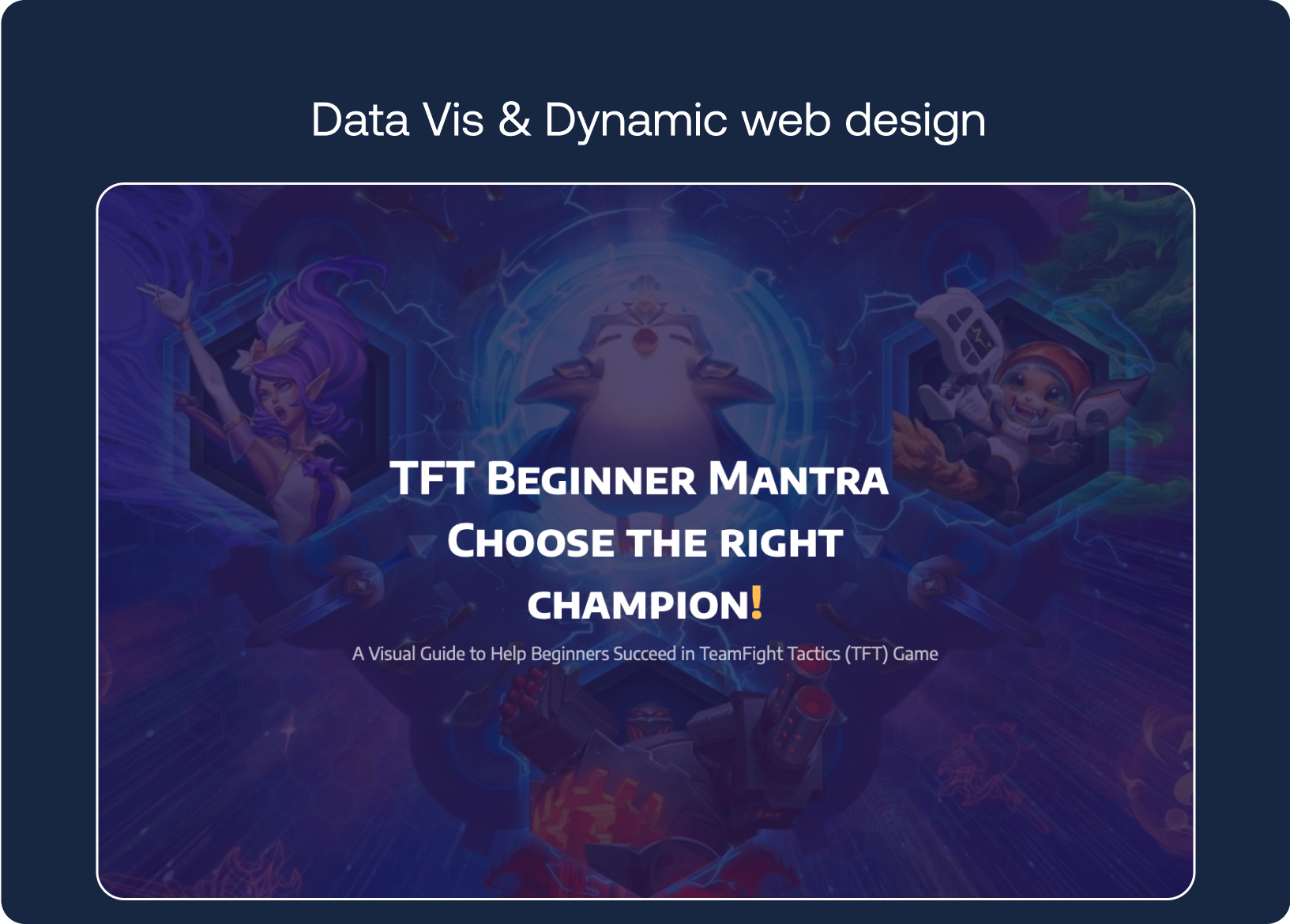 TFT Beginner Mantra Data Vis